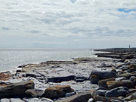 Vuurtoren op Inisheer, Ierland von Julia Wezenaar