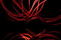 Light painting with the glass ball