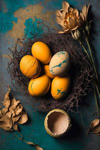 Still Life With Eggs von Treechild