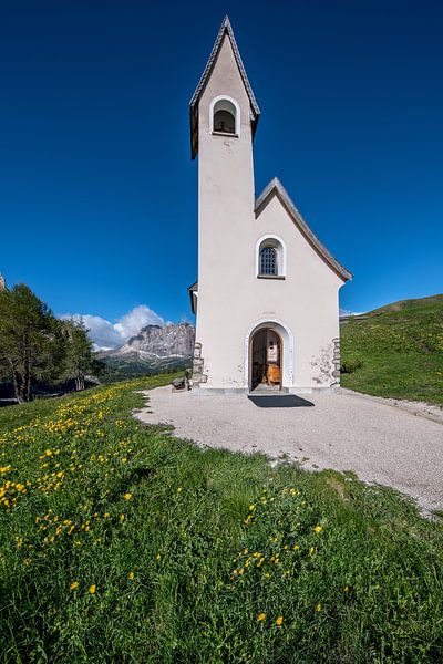 Le col de Gardena dans le Tyrol du Sud par Achim Thomae Photography