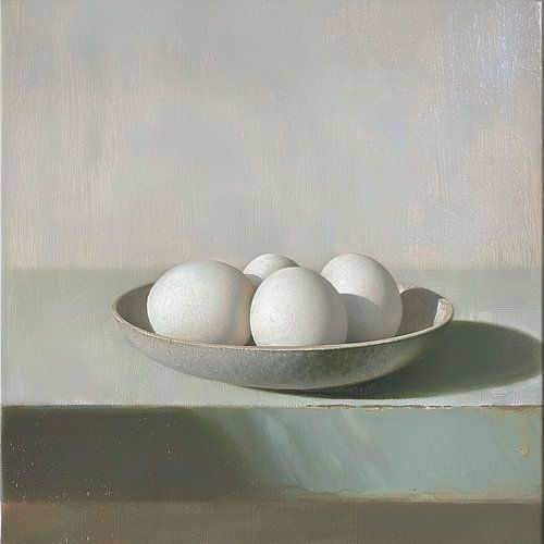 Paysage gris tranquille