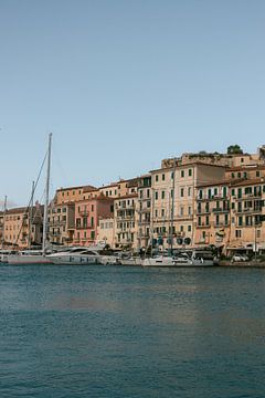 Hafen der Insel Elba | Fotodruck Toskana Italien Reisefotografie von HelloHappylife