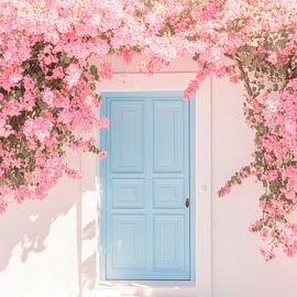 Blühende Tür von Poster Art Shop