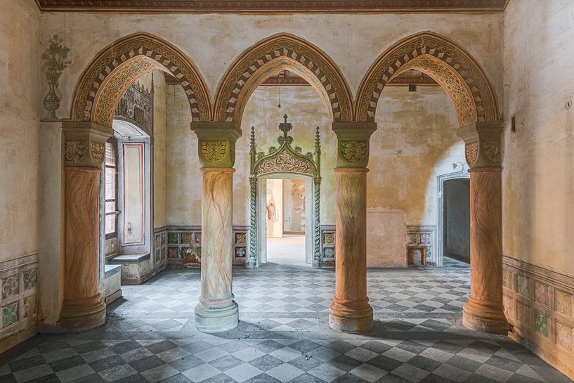 Schloss mit Pfeilern von Perry Wiertz