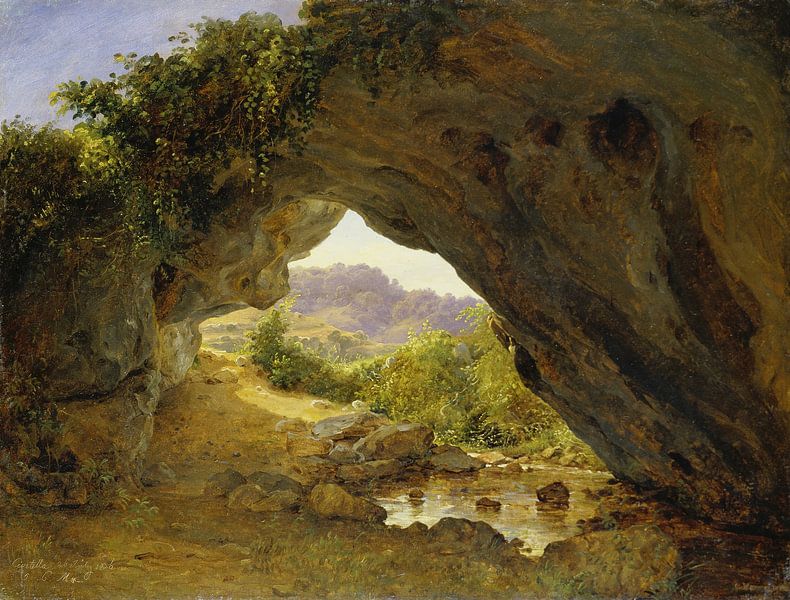 Arched Rocks by Civitella II, Carl Morgenstern by Masterful Masters
