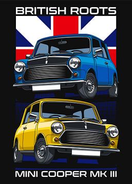 Mini Cooper MK 3 Vintage Car by Adam Khabibi