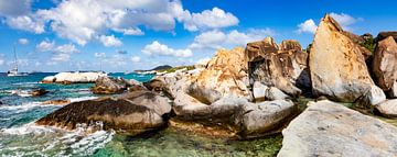 Virgin Gorda, île de la mer des Caraïbes sur AidasignArt