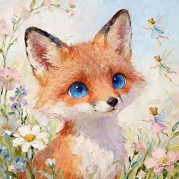 Traumwiese – Fuchs von Johannas Art Creations