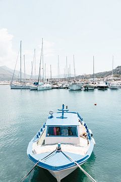 In de haven van San Vito Lo Capo op Sicilië in het zuiden van Italië van Photolovers reisfotografie