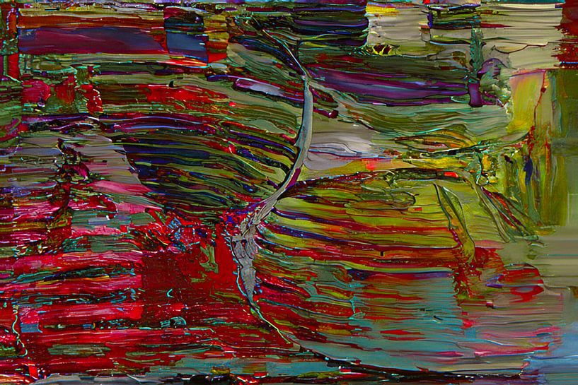 DIGITAL PAINTING : barsten in het oppervlak van Photoart-Naegele