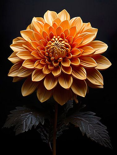 Golden chrysanthemum