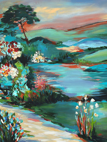The Opening Valley - Expressive Coastal Landscape