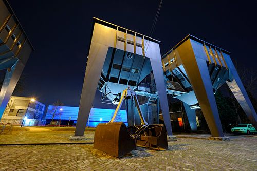 U-trechters in the Parkhaven district of Utrecht 