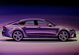Audi RS7 2013 Painting by Paul Meijering