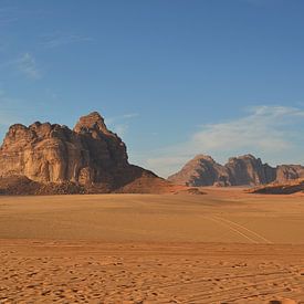 De Wadi Rum woestijn van Aart Reitsma