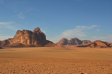 De Wadi Rum woestijn