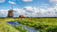 Hollands landschap Akersloot van Dennis Schaefer thumbnail