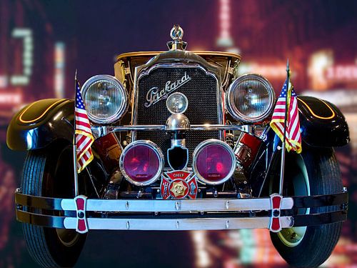 Packard 223 Two Seater Roadster Fire Chief by Hans Levendig (lev&dig fotografie)