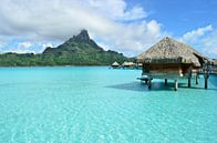 Tropisch paradijs resort in Bora Bora van iPics Photography thumbnail