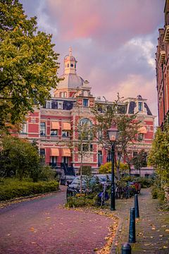 Rozenhof Dordrecht im Herbst von Lizanne van Spanje