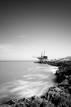 A trabucco near Vieste by Kees Kroon