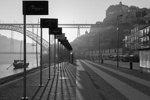 Porto am Morgen am Duero Fluß