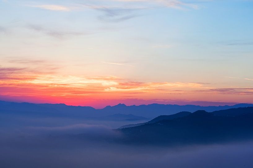 Spaanse zonsondergang by Niels van der Perk