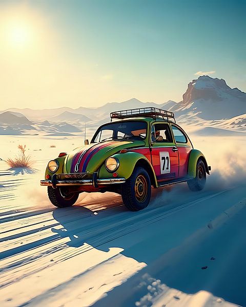 Le défi de l'hiver par Jean Pierre