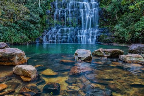 De Salto Cristal, een van de mooiste watervallen in Paraguay.