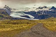 Weg langs Vatnajökull van Easycopters thumbnail