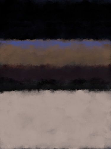 Art abstrait minimaliste –  Style Mark Rothko sur Dina Dankers