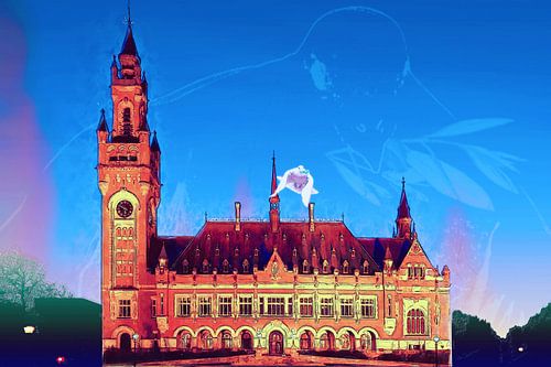 Het Vredespaleis in Den Haag