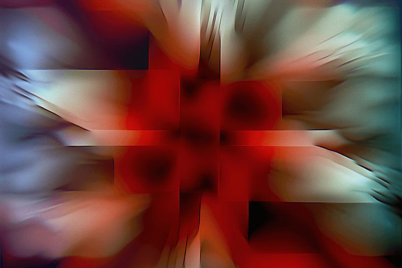 Abstract work organic 3D by Ton Kuijpers