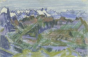 August Babberger - Berglandschaft