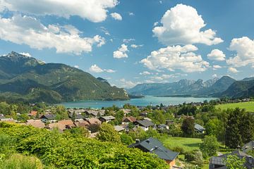 Le lac Wolfgangsee en Autriche