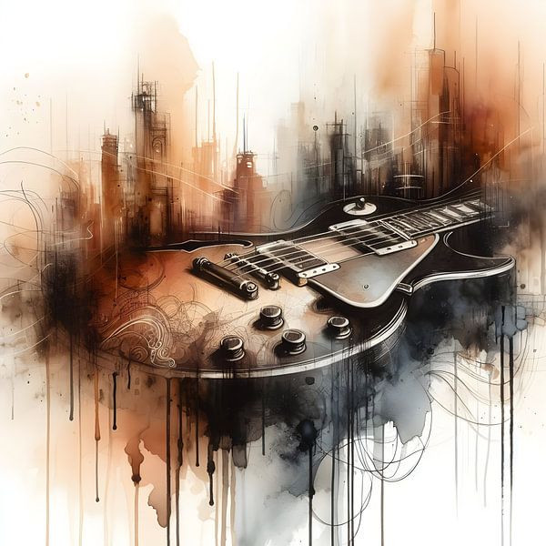 Chords in Abstraction by FoXo Art
