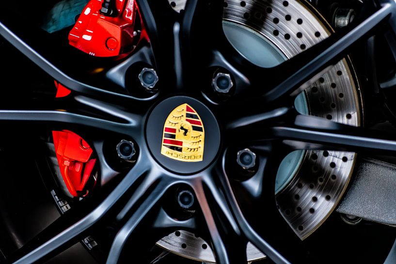 Porsche Rad in Schwarz von Truckpowerr