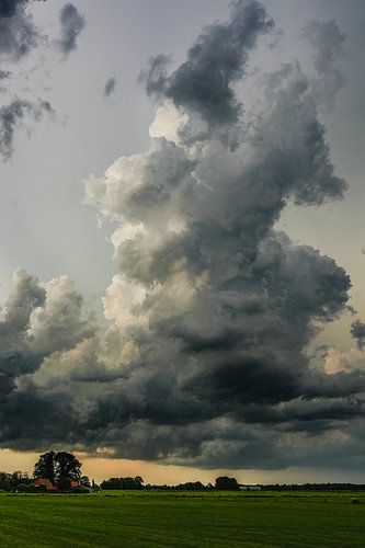 Wolken Fotografie Boerderij Lucht Nederland 2x3