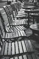 Nur eine Terrasse in Frankreich