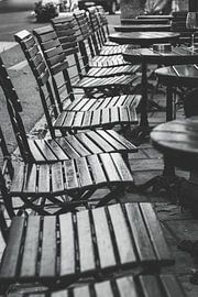 Just a terrace in France