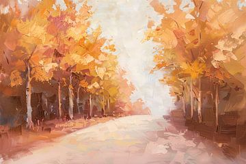 Gouden herfst van Ekaterina Veselova