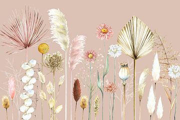 Dried flower trend by Geertje Burgers