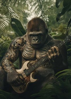 Heavy Metal Beest – De Rockende Gorilla