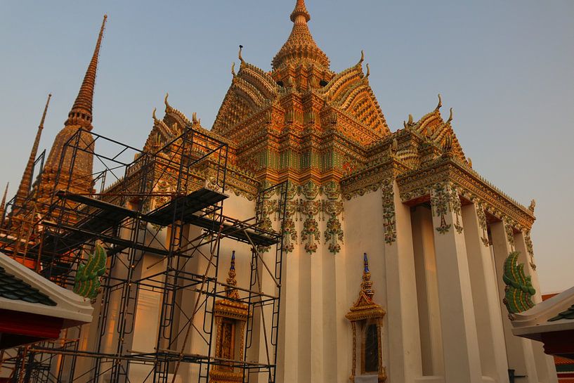 Phra Mondop à Wat Pho est la salle de la bibliothèque pour les écrits bouddhistes. par kall3bu
