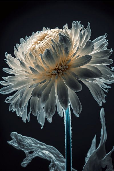 Frozen Floral Splendour - Winter magic by Karina Brouwer