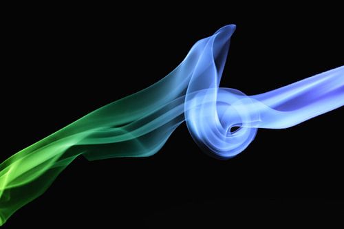 Tanzender Rauch von Truus Nijland