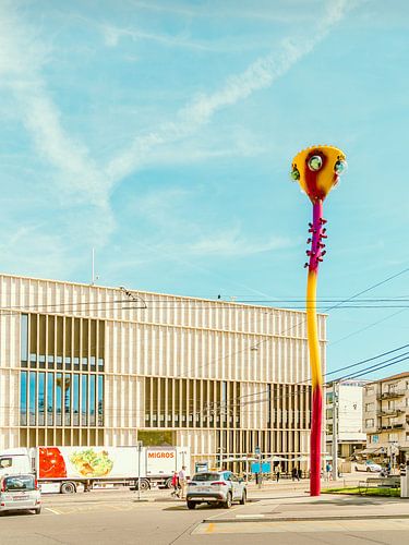 Heimplatz mit Mastkopt von Michael Schulz-Dostal
