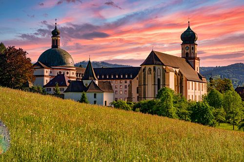 Das Benediktinerkloster St. Trudpert im Münstertal im Schwarzwald