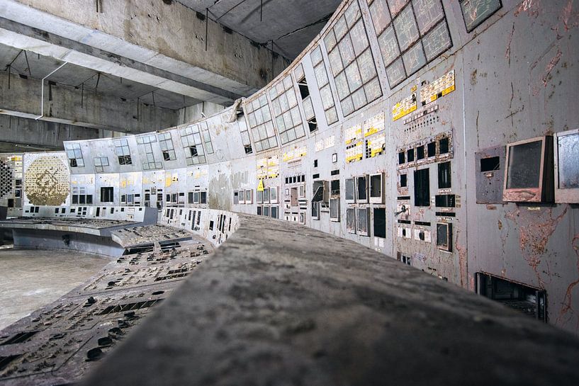 Controlekamer - Tsjernobyl - Reactor 4 - slechts 5 minuten van Gentleman of Decay