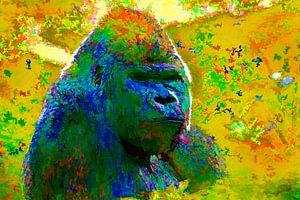 Farbe Gorilla von Michar Peppenster